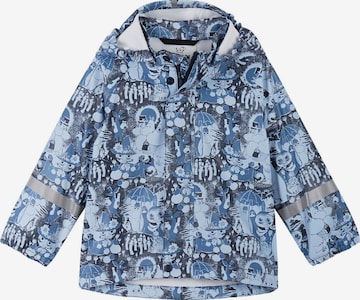 Reima Outdoorjas ' Moomin Vesi ' in Blauw: voorkant