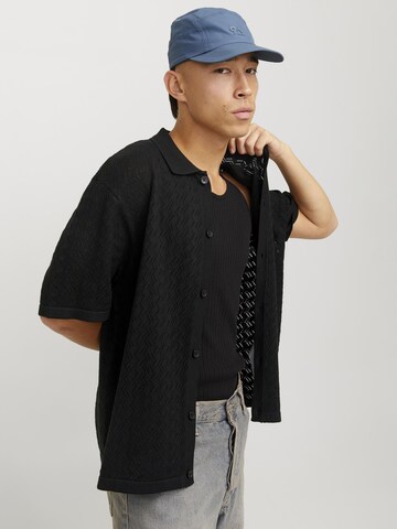 JACK & JONES Comfort fit Overhemd 'JORTYLER' in Zwart