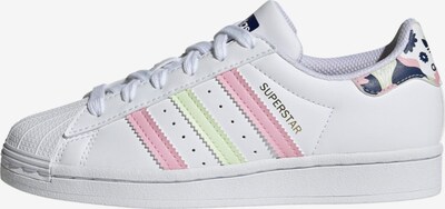 ADIDAS ORIGINALS Brīvā laika apavi 'Superstar', krāsa - smilškrāsas / tumši zils / gaiši rozā / balts, Preces skats