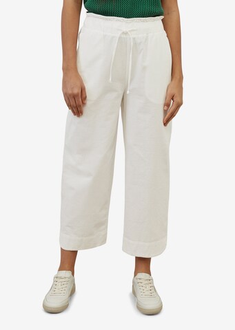 Loosefit Pantaloni di Marc O'Polo DENIM in bianco: frontale