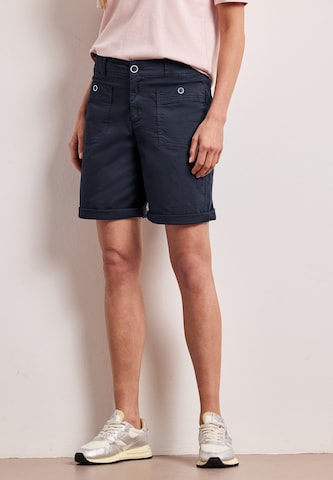 STREET ONE Regular Pants in Blue