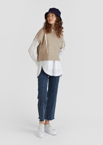 eve in paradise Sweater 'Beth' in Beige