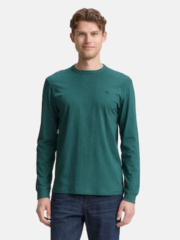 TOM TAILOR Shirt in Grün: Vorderseite