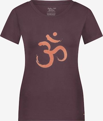 Urban Goddess Yoga & Activewear Sporttop 'Om Core' in Lila: Vorderseite