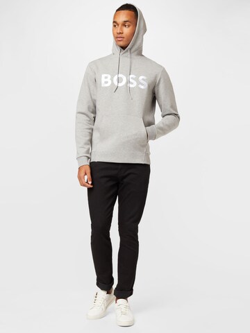 BOSS Green Sweatshirt 'Soody 1' in Grau