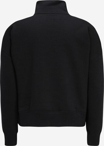 UNDER ARMOUR Sportief sweatshirt 'Rival' in Zwart