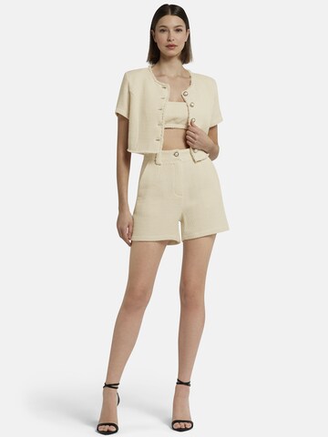 Nicowa Loose fit Trousers 'PALOWI' in Beige