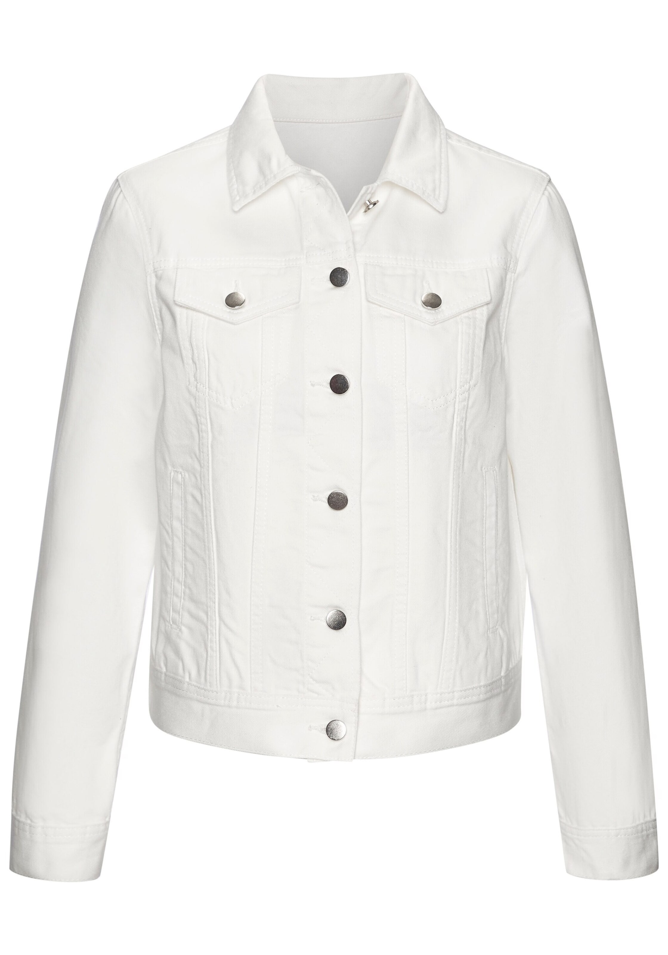 LASCANA Jacke in Weiß: Vorderseite