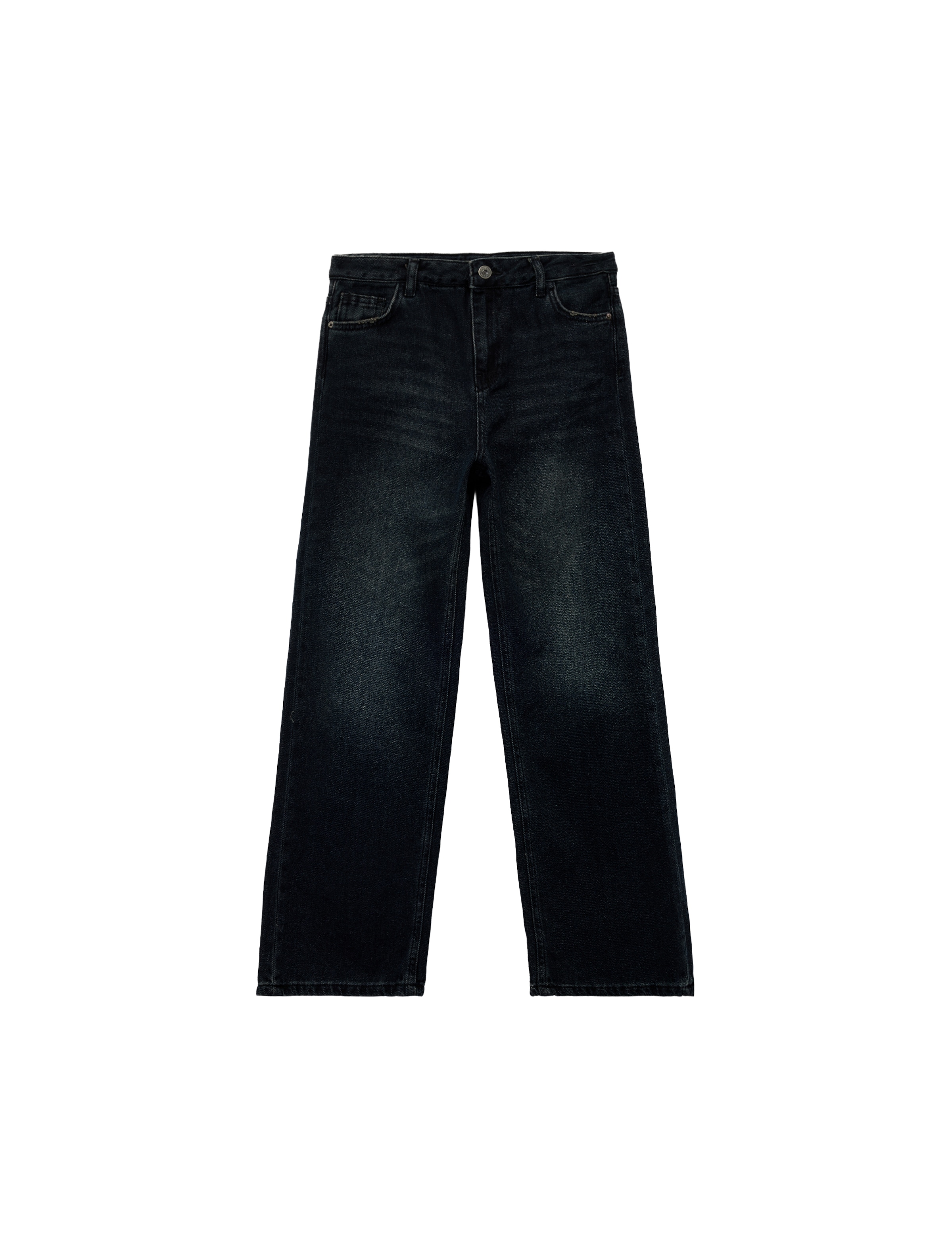 Koton Wide leg Jeans in Zwart: voorkant