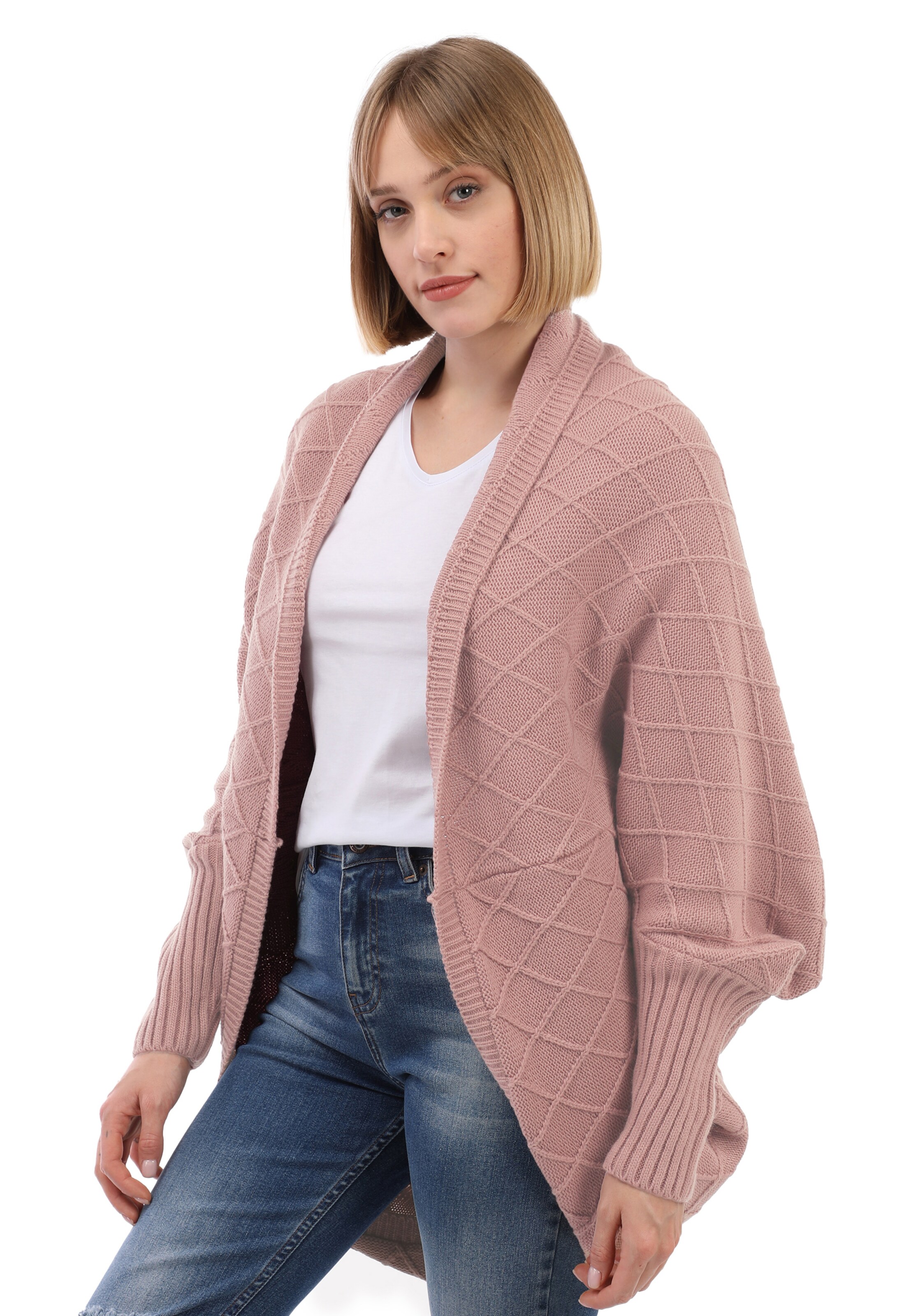 rozā Jimmy Sanders Adīta jaka