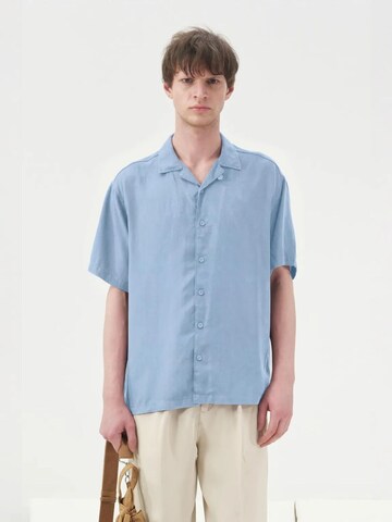 Giesto - Regular Fit Camisa em azul