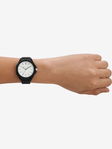 juoda ARMANI EXCHANGE Analoginis (įprasto dizaino) laikrodis: priekis