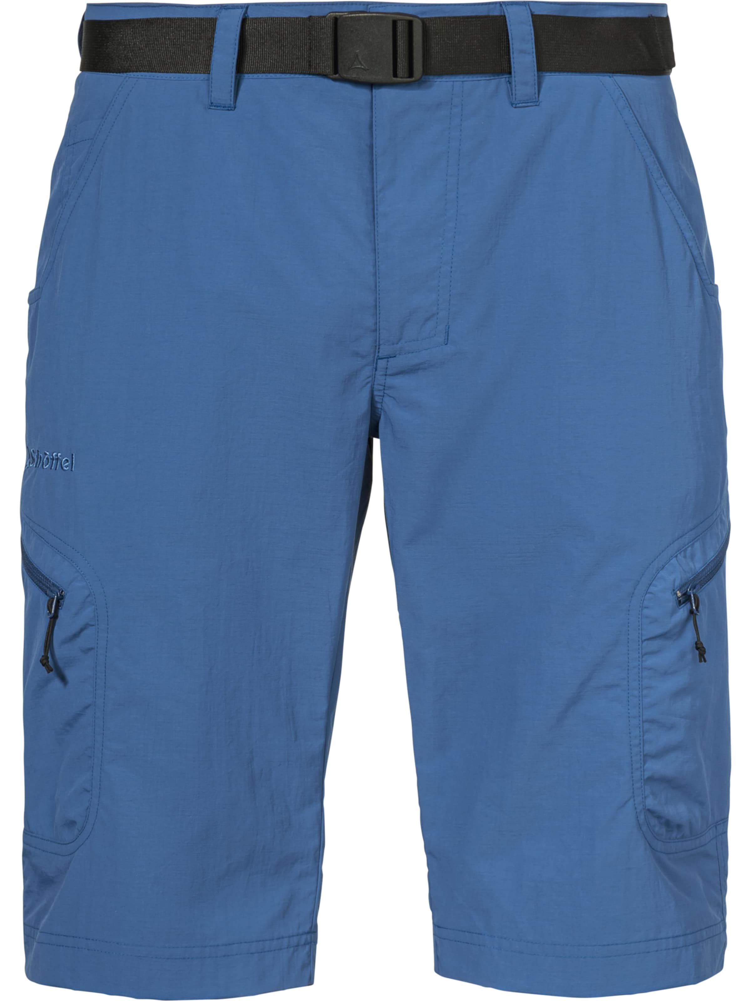 Schöffel Loosefit Shorts ' Shorts Silvaplana2 ' in Blau: Vorderseite