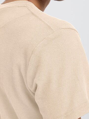 !Solid - Camisa ' SDPAUL ' em bege