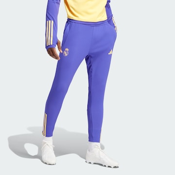 ADIDAS PERFORMANCE Slimfit Sportbroek 'Real Madrid Tiro 23' in Lila