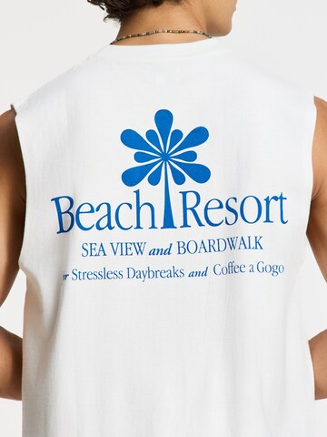 Shiwi Shirt 'Sean Suncation' in Wit