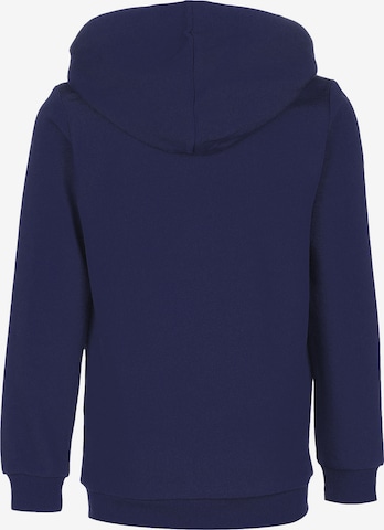 PUMA Athletic Zip-Up Hoodie 'TeamGoal 23' in Blue