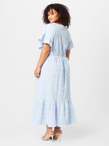 Robe 'AZANA' Object Curve en bleu