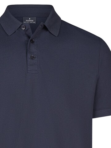 Ragman Shirt 'Basic' in Blue