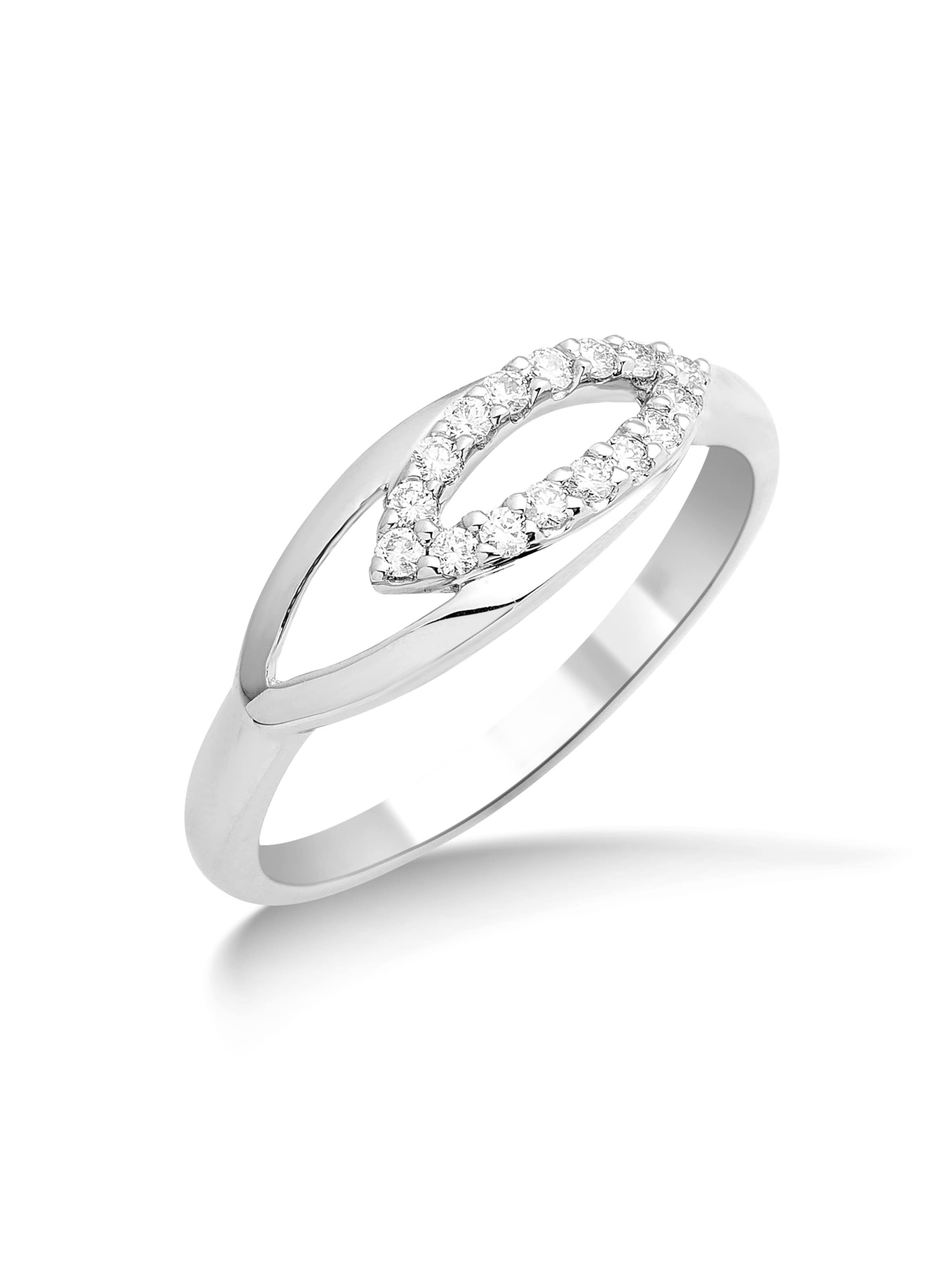 DIAMANT LETERNEL Ring in Silver: front