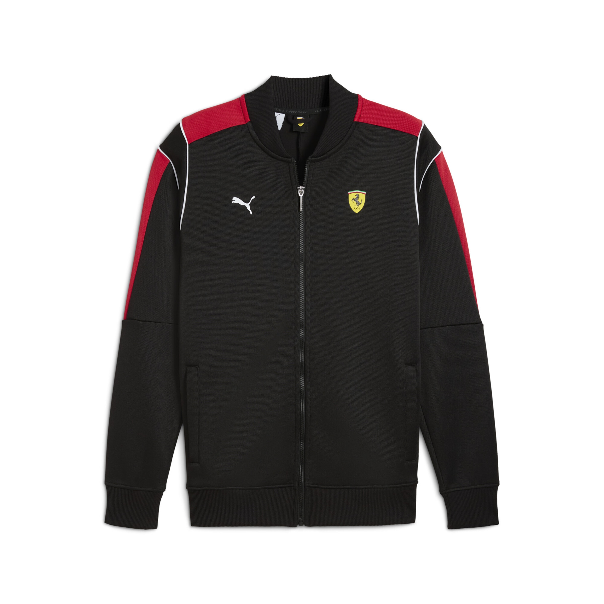 PUMA Athletic Jacket 'Scuderia Ferrari MT7' in Yellow / Red / Black, Item view