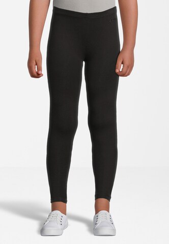 New Life Skinny Leggings in Grey: front