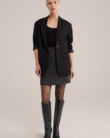 Jupe WE Fashion en noir : devant