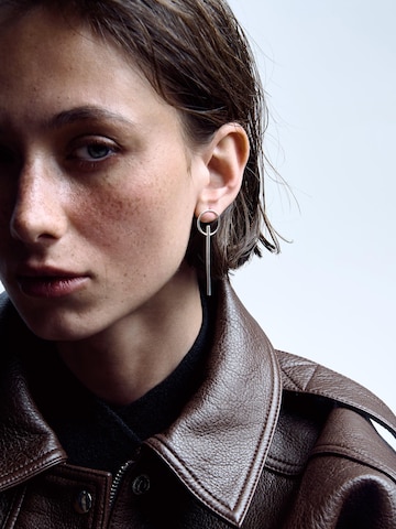 REYTEL Earrings 'LINEA' in Silver