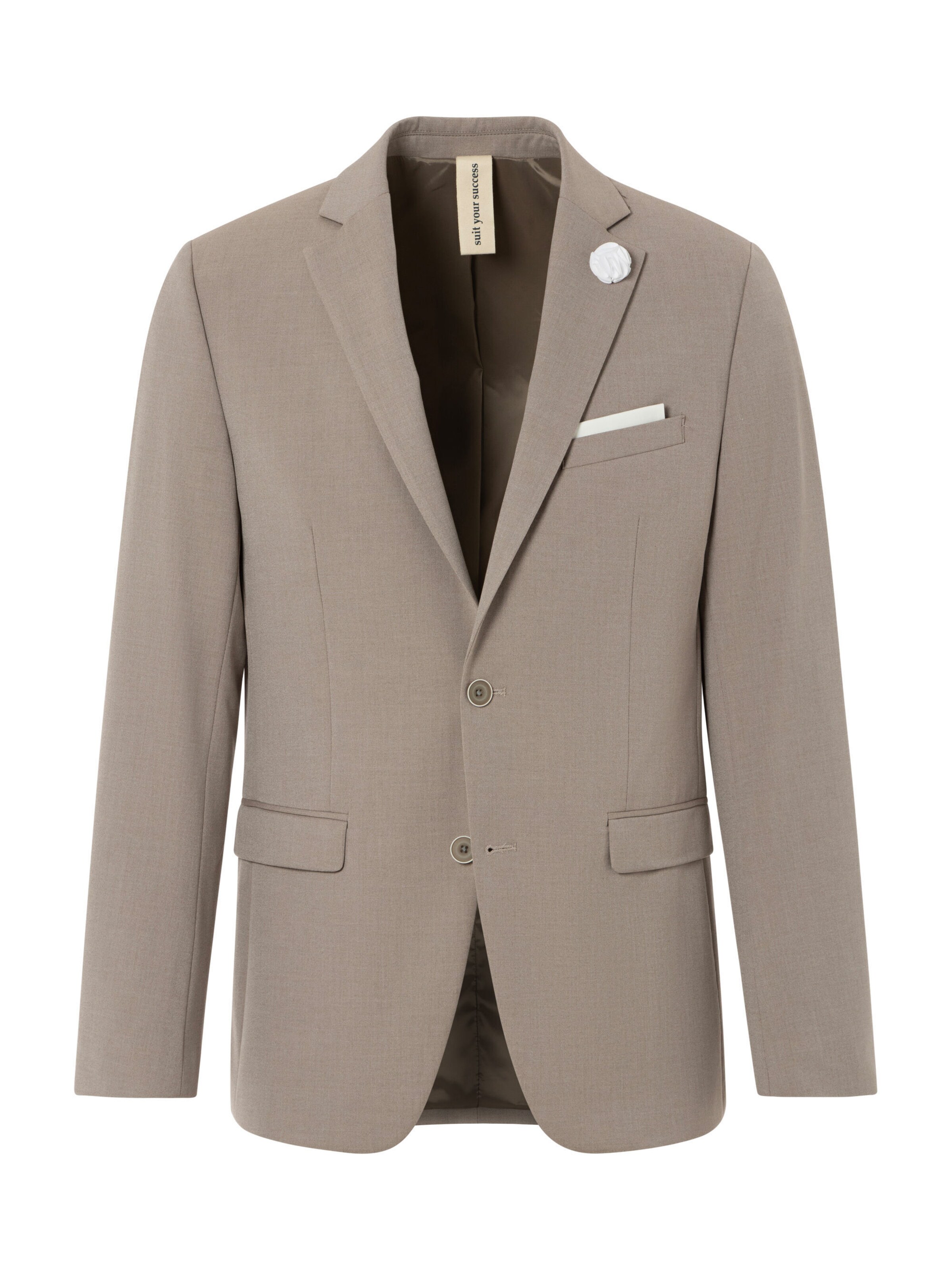 Coupe slim Costume Thomas Goodwin en beige