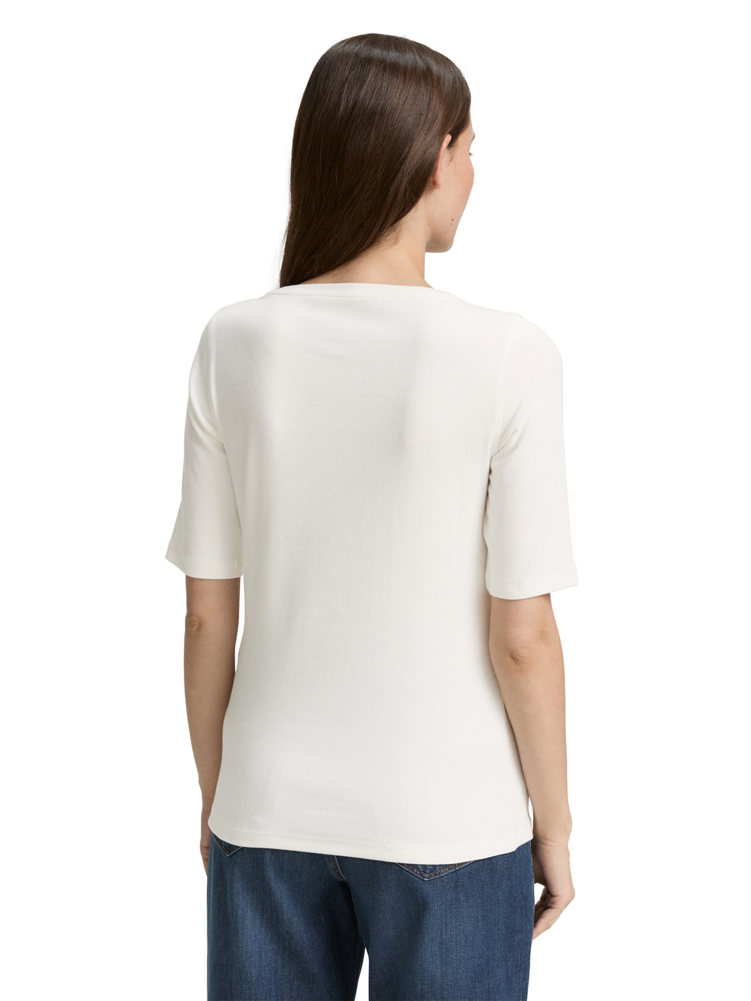 TOM TAILOR Футболка в Белый