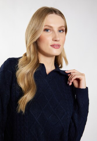 DreiMaster Vintage Sweater 'Incus' in Blue