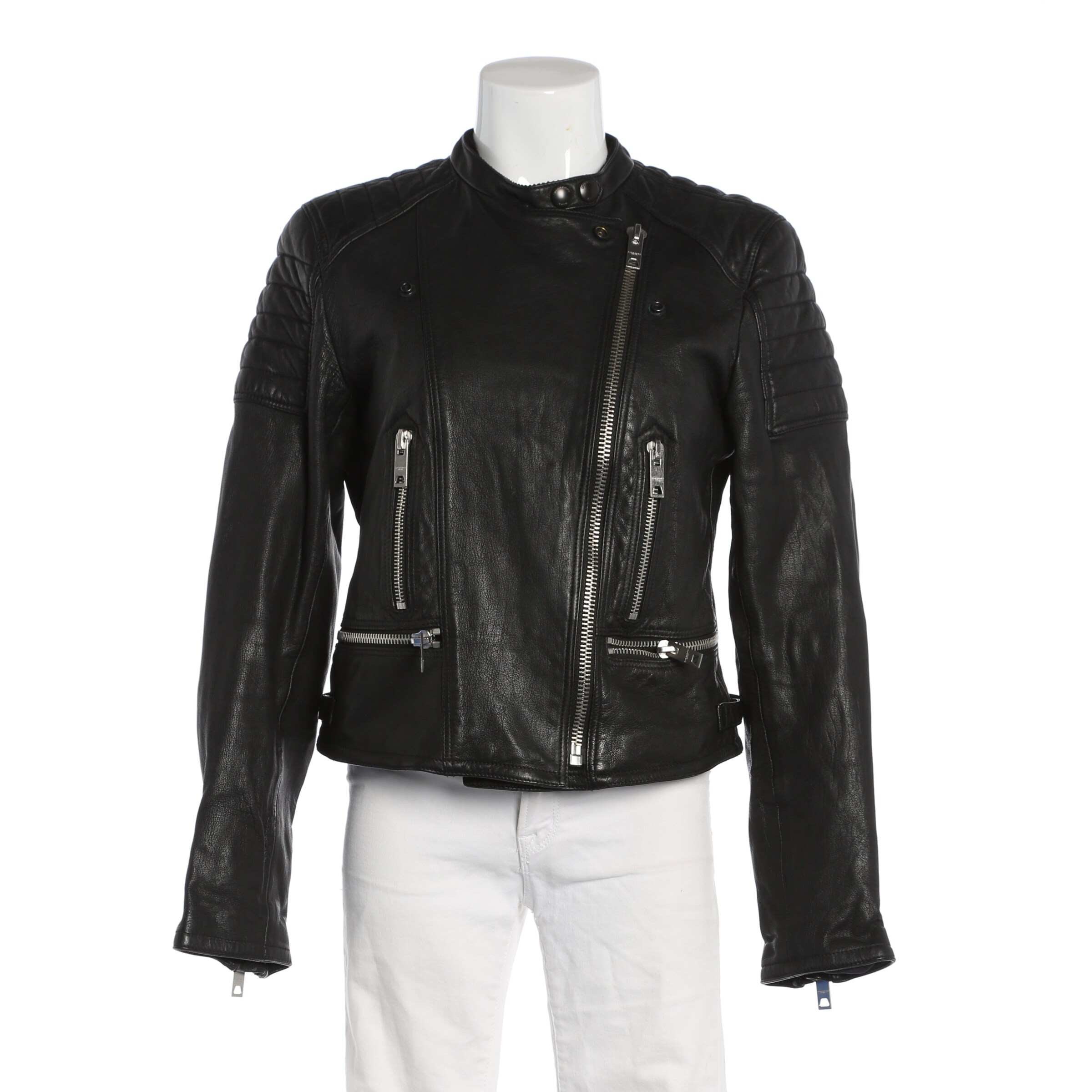 BURBERRY Jacket & Coat in L in Black, Item view