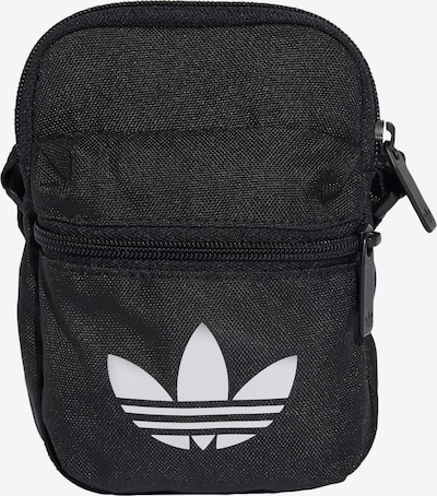 ADIDAS ORIGINALS Olkalaukku 'Adicolor Classic Festival' värissä musta / valkoinen, Tuotenäkymä
