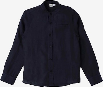 IDO COLLECTION Button Up Shirt 'Mi' in Blue: front