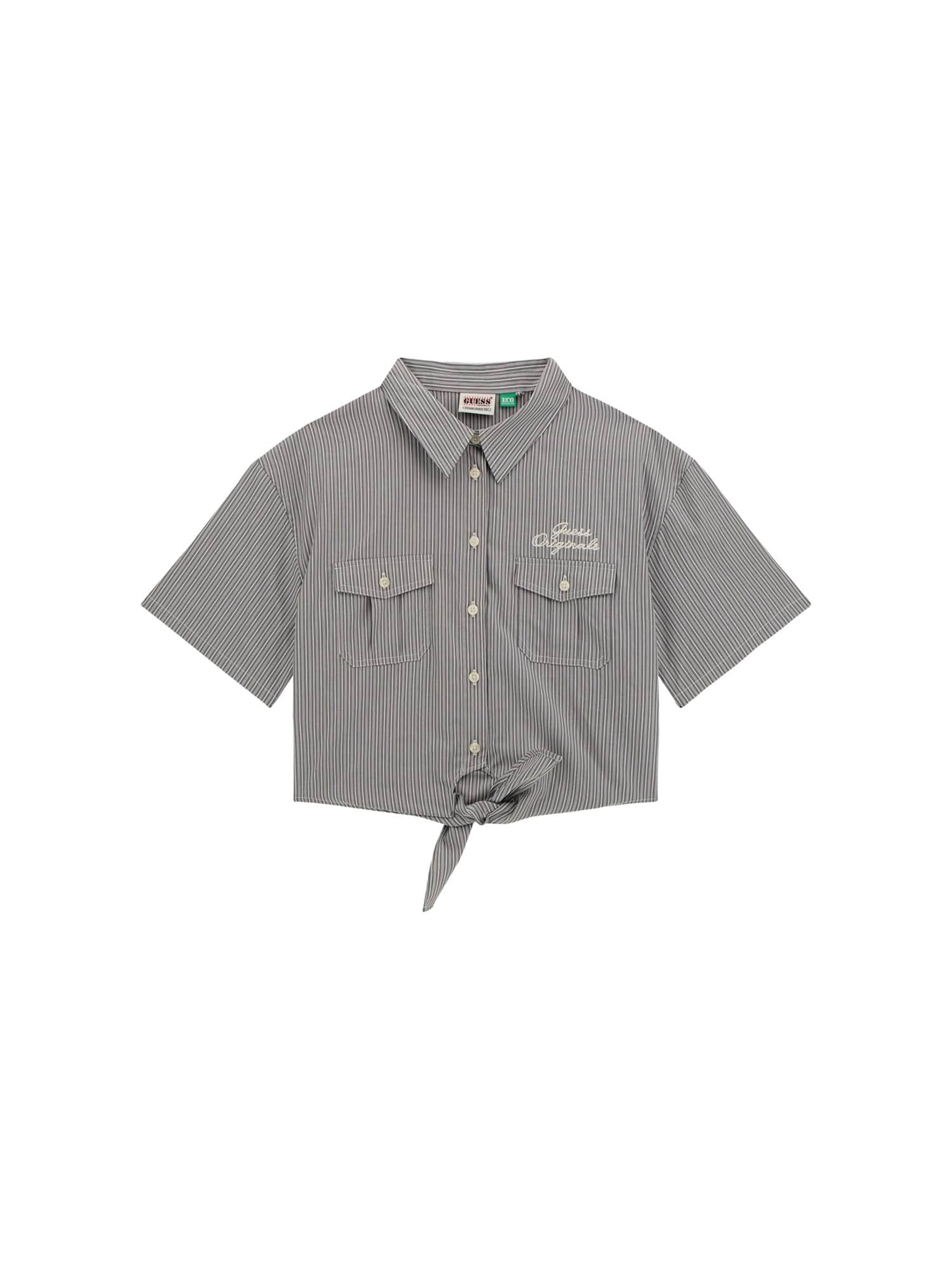 GUESS Originals Blouse in Grey: front