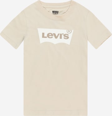 T-Shirt Levi's Kids en beige : devant