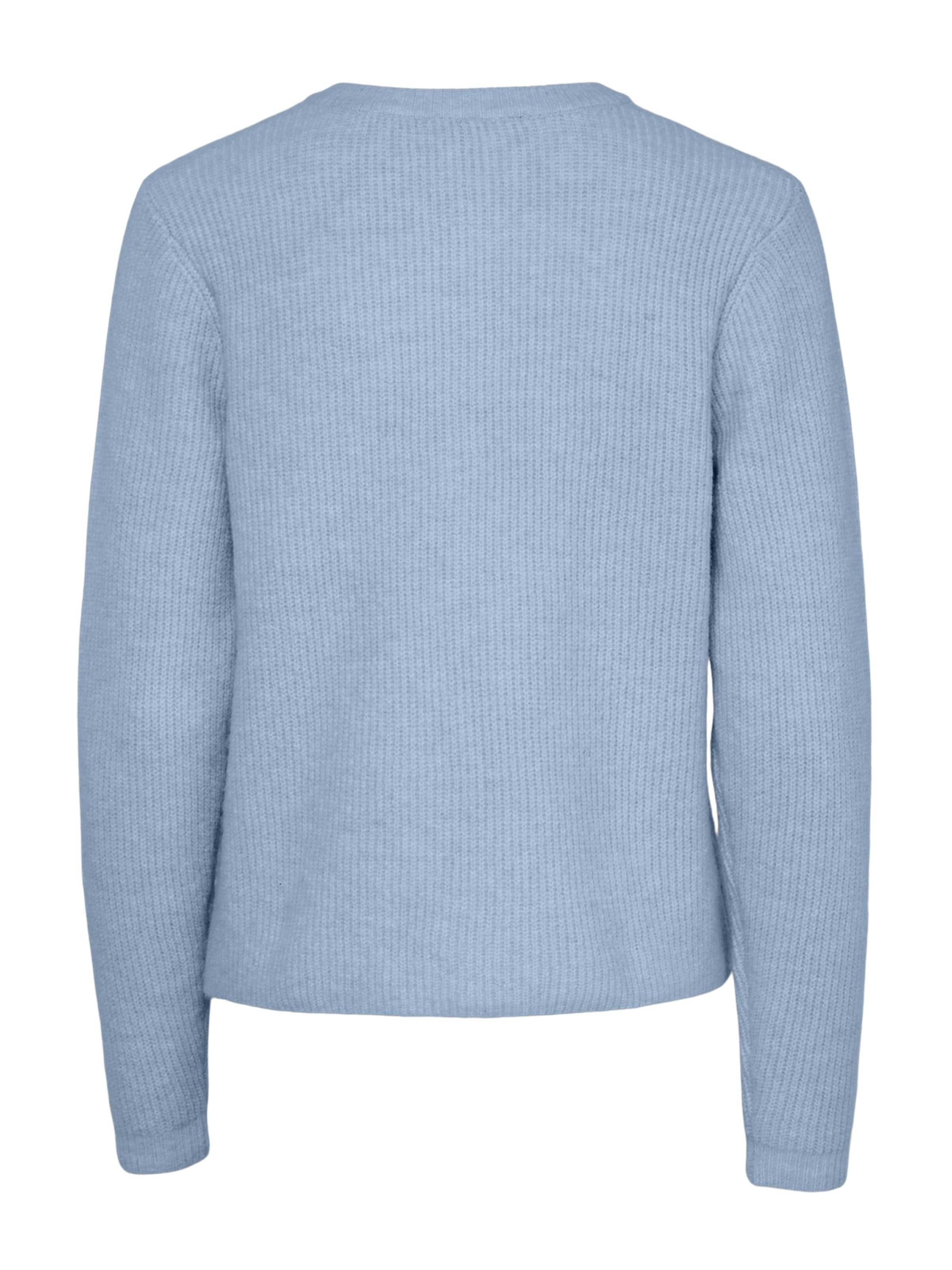 PIECES Knit Cardigan 'PCSilly' in Blue