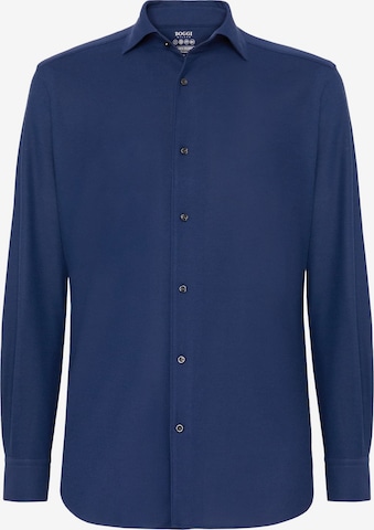 Boggi Milano Regular Fit Hemd in Blau: predná strana