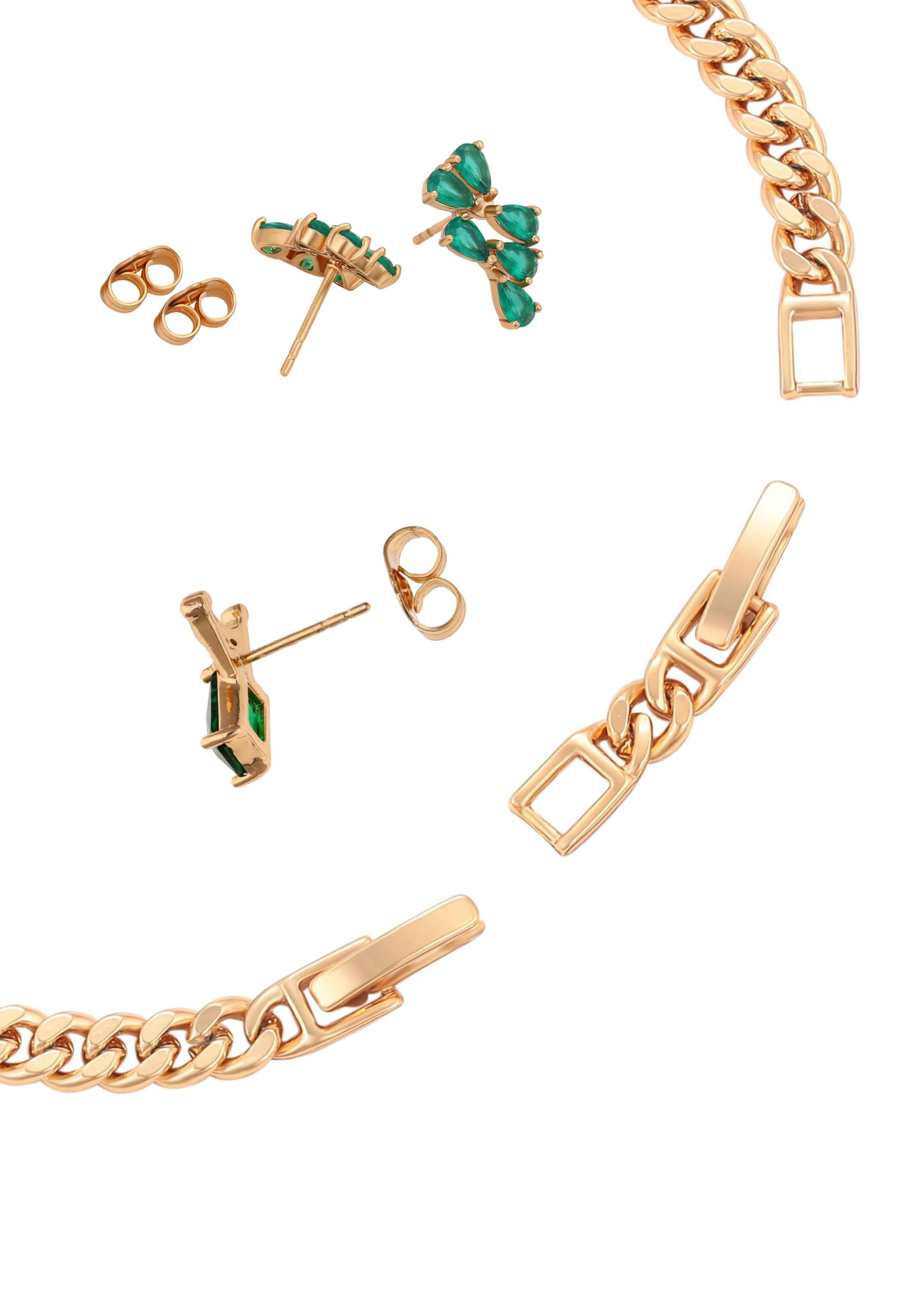 faina - Conjuntos de bijuteria em ouro