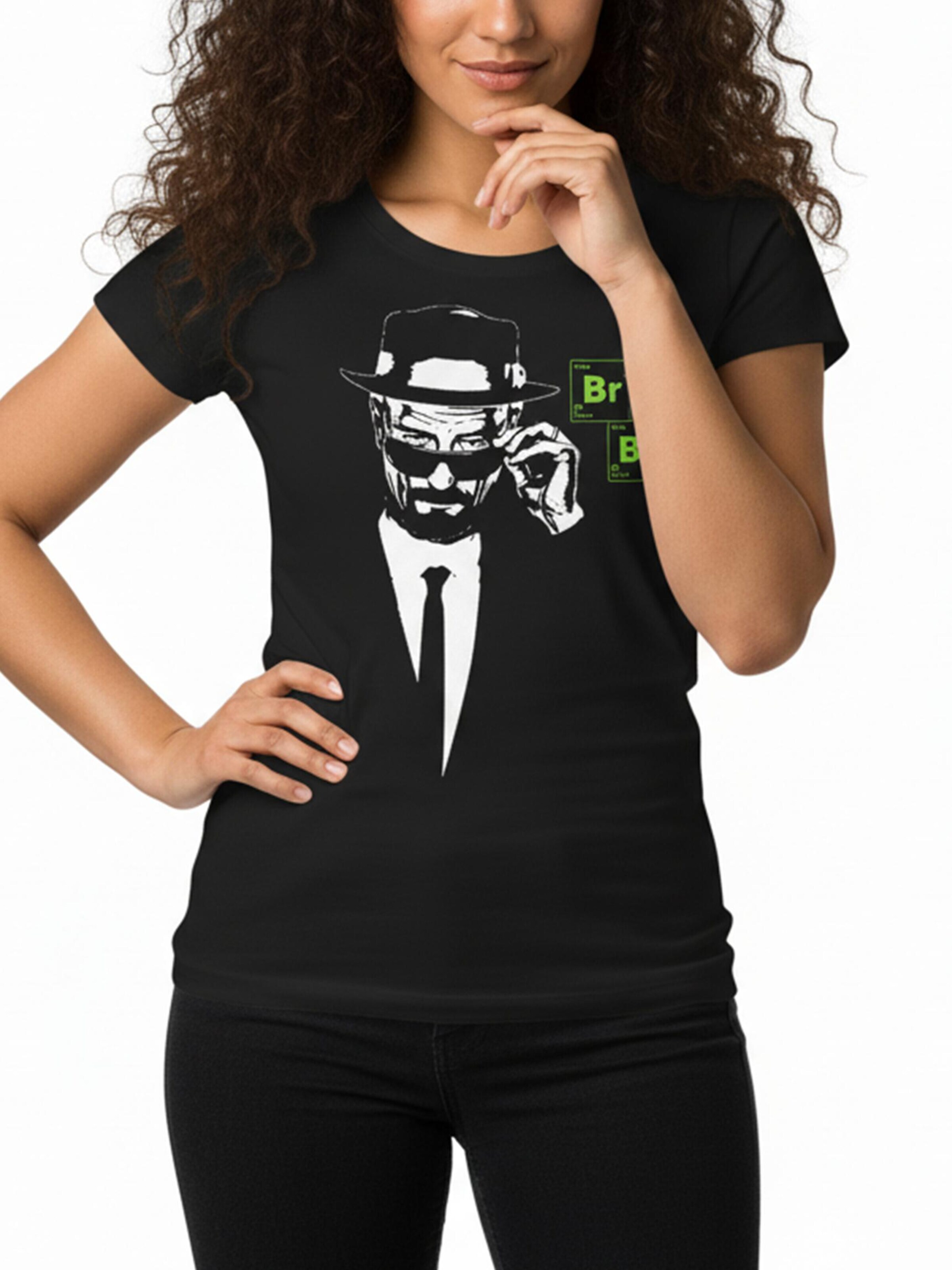 MAKAYA Shirt 'Br Ba' in Black