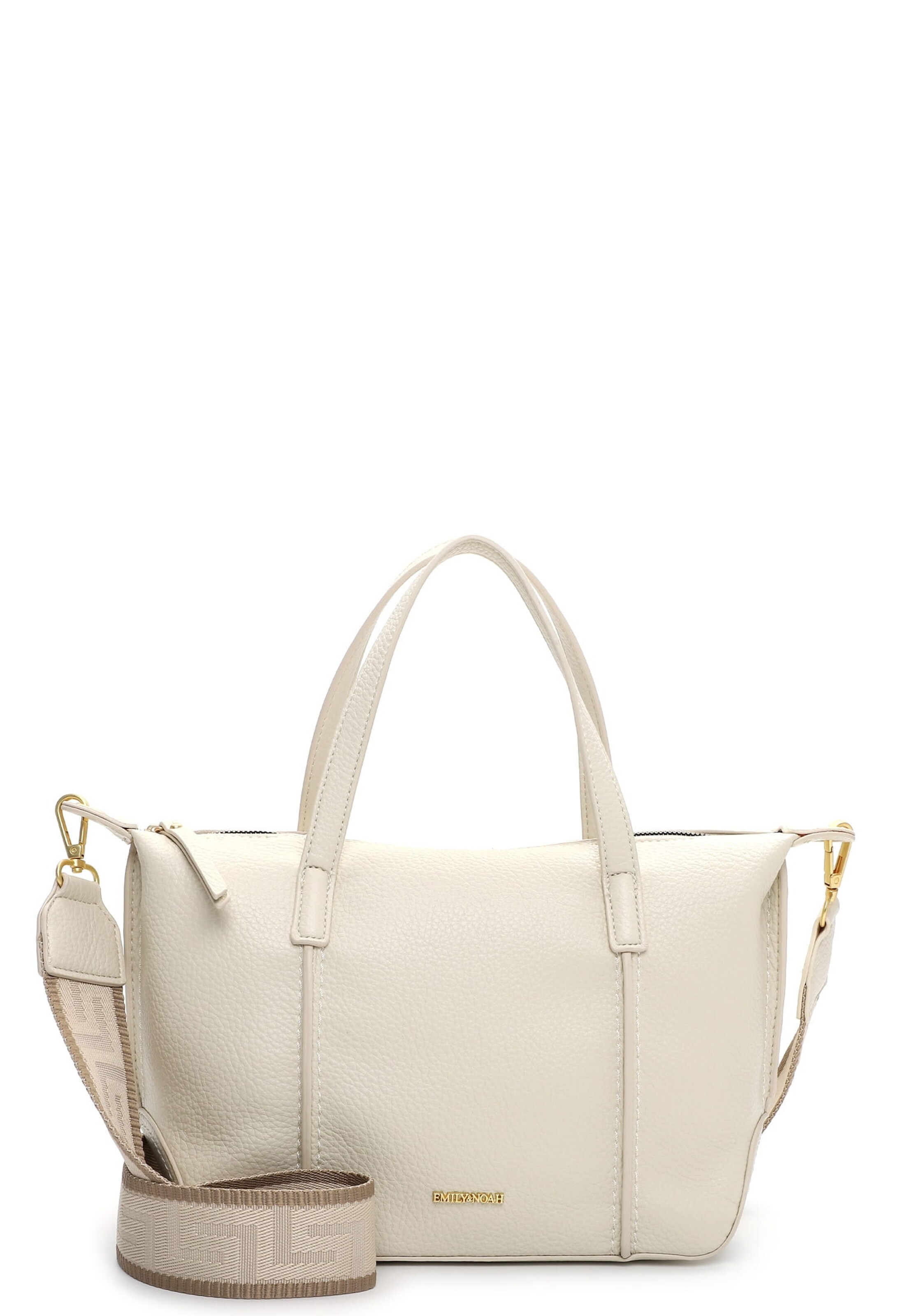 Cabas 'Julie' Emily & Noah en beige : devant