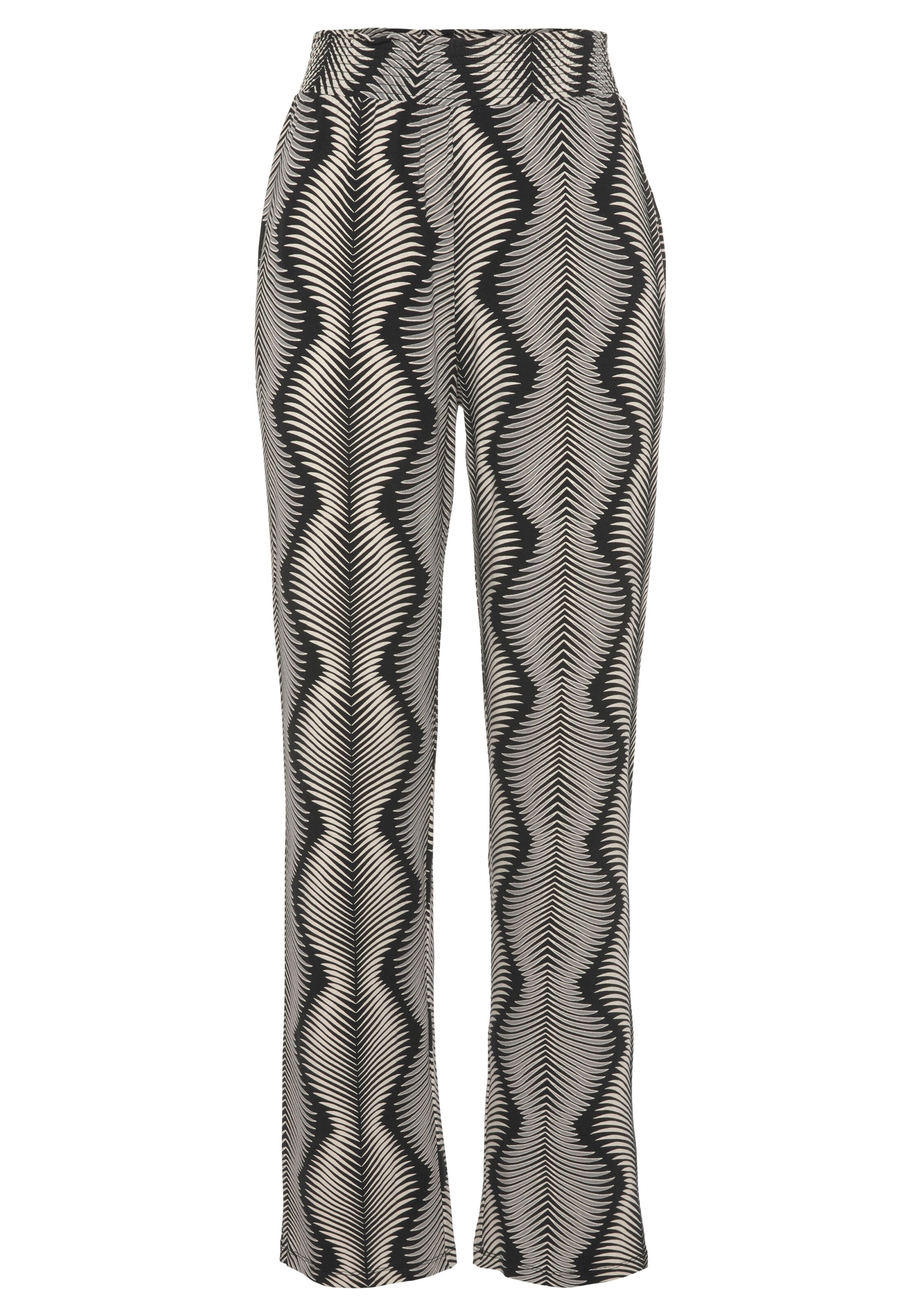 regular Pantaloni di LASCANA in nero: frontale