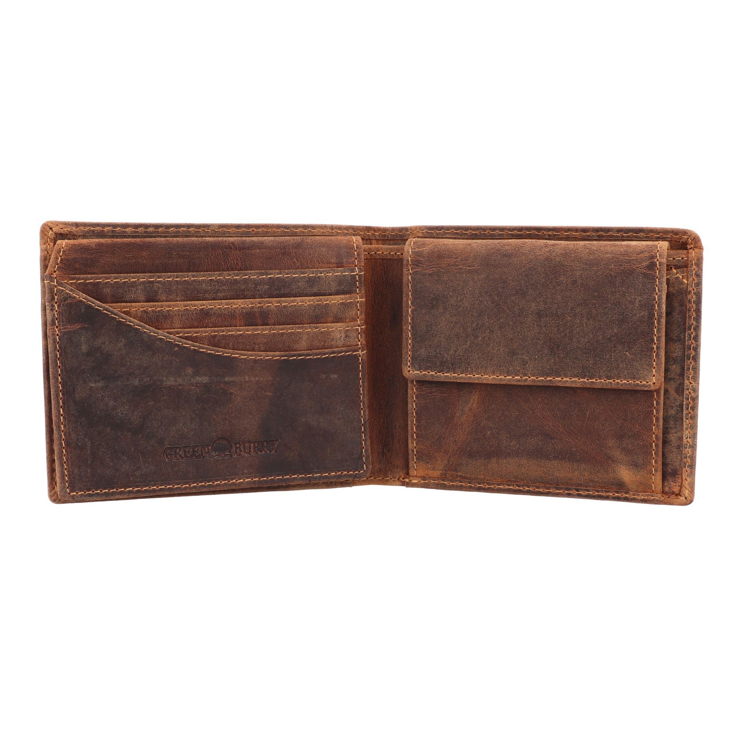 Porte-monnaies GREENBURRY en marron