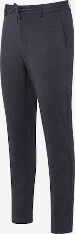 Thomas Goodwin Slim fit Pleated Pants '3938-3328' in Blue