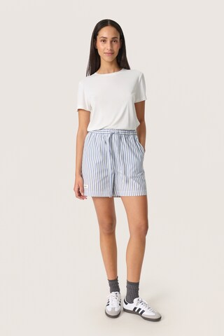 Loosefit Pantalon 'SLMimilou' SOAKED IN LUXURY en bleu