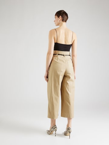 3.1 Phillip Lim Boot cut Pleat-front trousers in Green