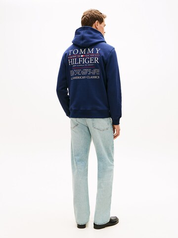TOMMY HILFIGER Sweatshirt 'Heritage' in Blauw