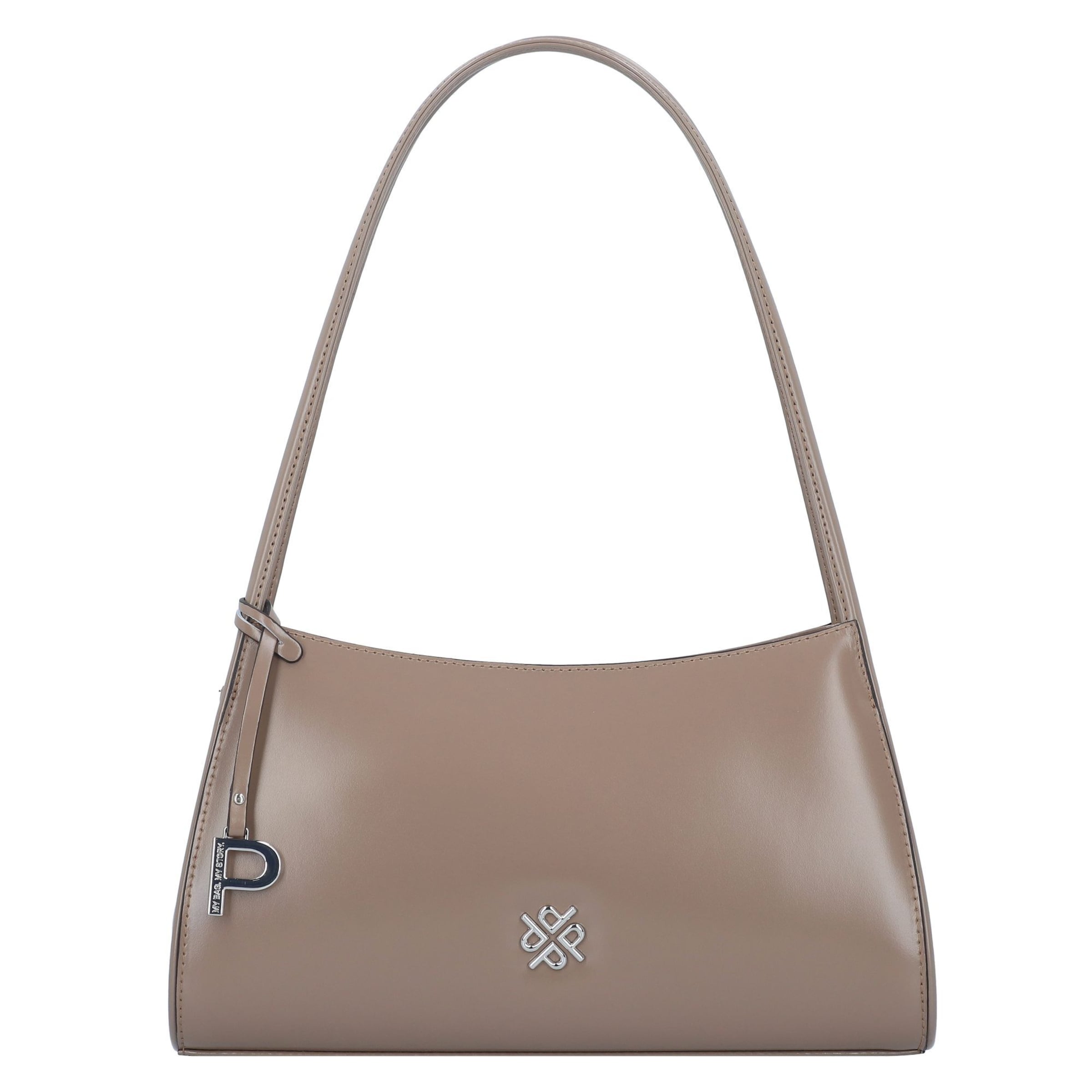 Picard Shoulder bag 'Black Tie' in Beige: front