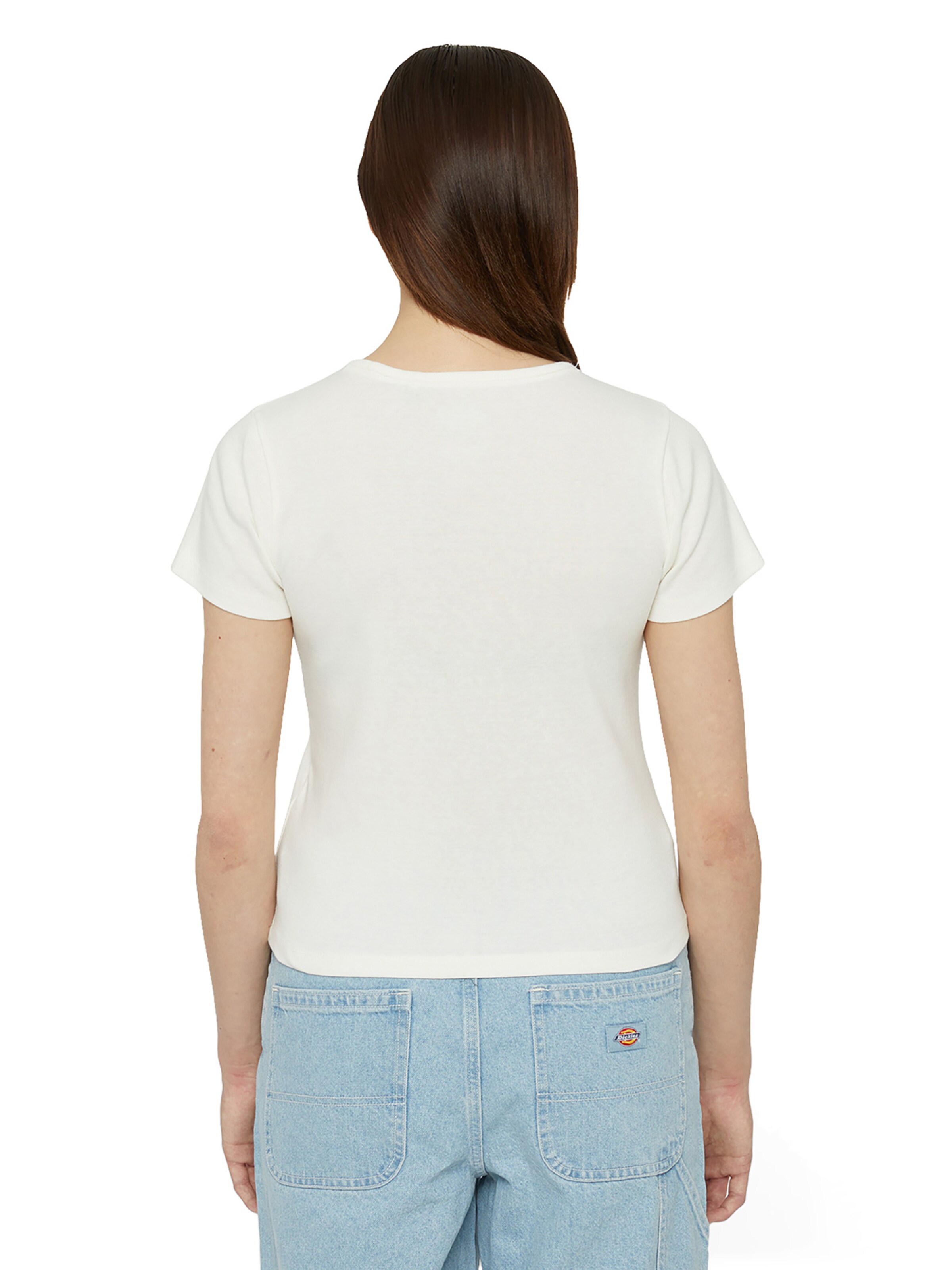 DICKIES Тениска 'ALTOONA' в бяло