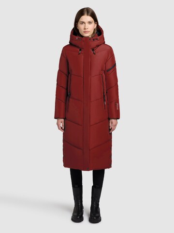 khujo Winter Coat 'Sonje6' in Red